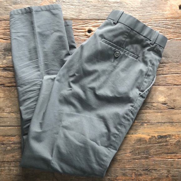 perry ellis slim fit pants
